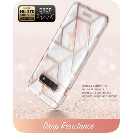 Supcase Cosmo tok Samsung S10 márvány mintázattal - 3