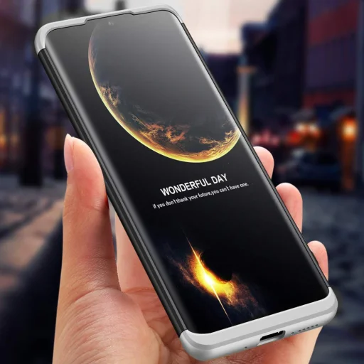 360 Több részes tok Huawei Mate 20 fekete/ezüst - 6