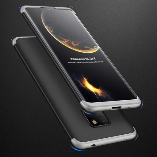 360 Több részes tok Huawei Mate 20 fekete/ezüst - 5