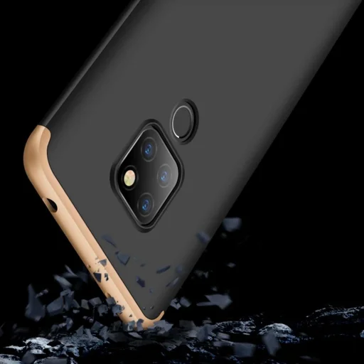 Huawei Mate 20 GKK 360 Több részes tok fekete/arany - 2