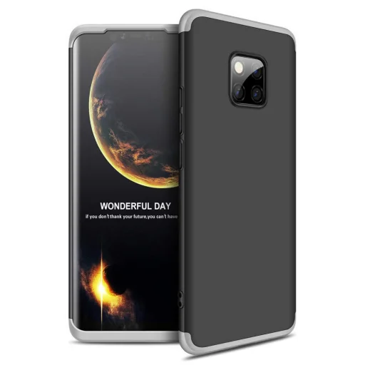 360 Több részes tok Huawei Mate 20 Pro fekete/ezüst - 1