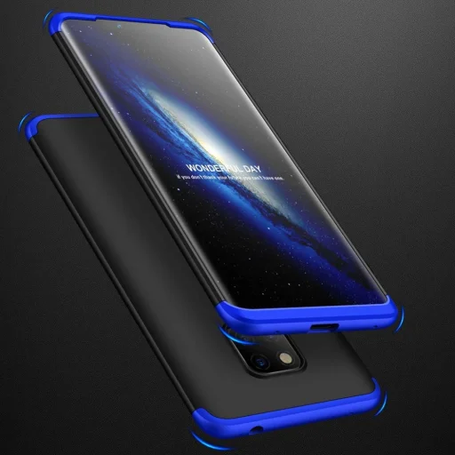 360 Több részes tok Huawei Mate 20 Pro fekete/kék - 2