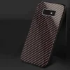 Carbon üveg hátlapú tok Samsung S10 sötétszürke thumbnail