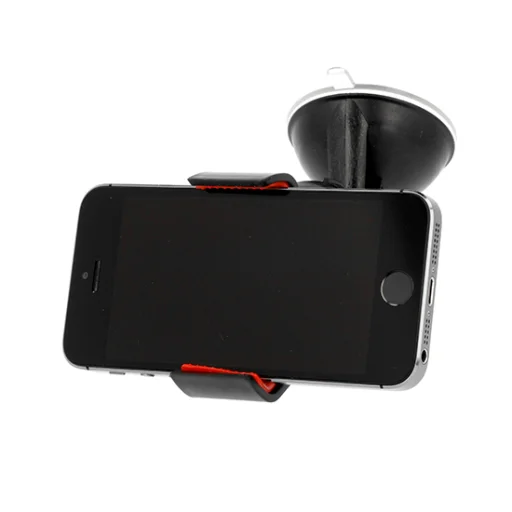 Klips univerzális autós telefontartó fekete - 3