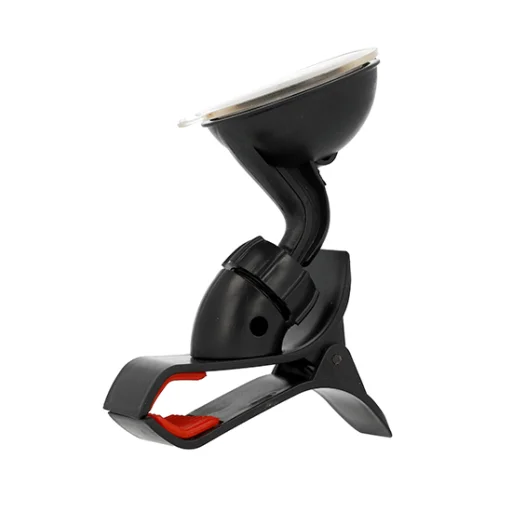 Klips univerzális autós telefontartó fekete - 1