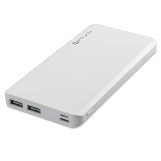 4Smarts Volthub Lite powerbank 2 USB csatlakozóval 10000 mAh fehér - 1