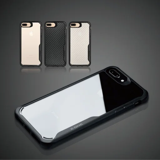 X-ONE Dropguard tok Samsung S10+ fekete - 3