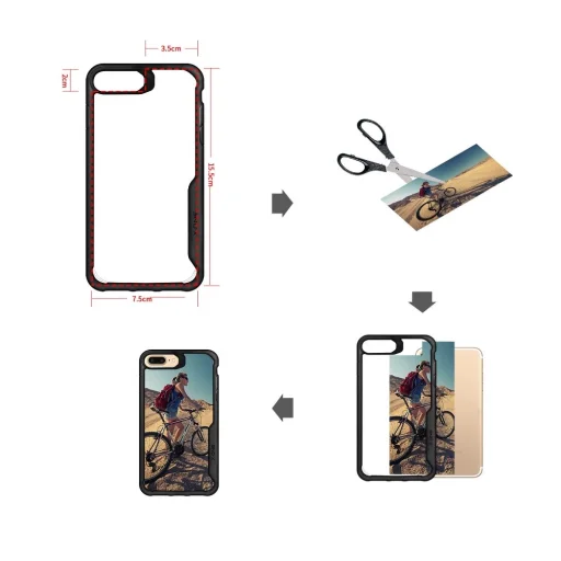 X-ONE Dropguard tok Samsung S10+ fekete - 4