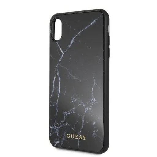 Guess iPhone XS MAX tok fekete márvány mintázattal - 3
