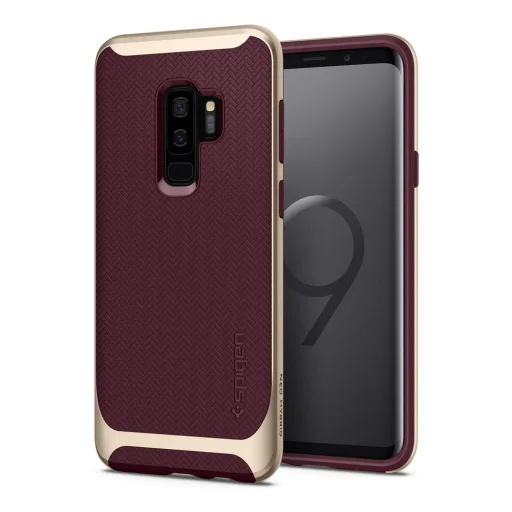 Spigen Neo Hybrid tok Samsung S9 Plus burgundy vörös - 1