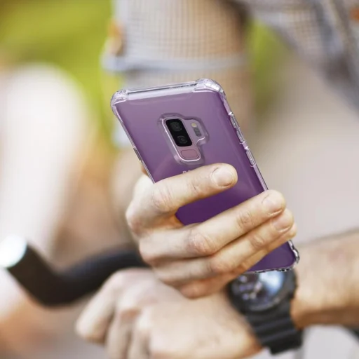 Spigen SGP Rugged Armor tok Samsung S9 Plus áttetsző - 8