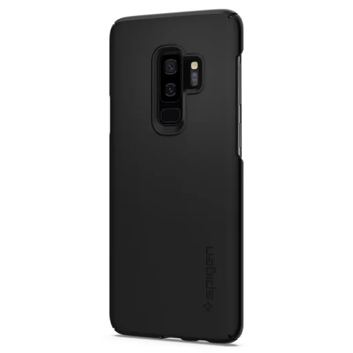 Spigen Thin Fit ultravékony tok Samsung S9 Plus fekete színben - 5