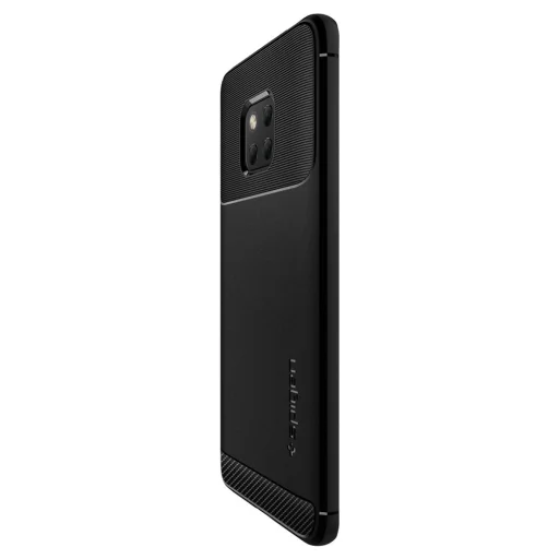Huawei Mate 20 Pro  Spigen Rugged Armor tok fekete - 5
