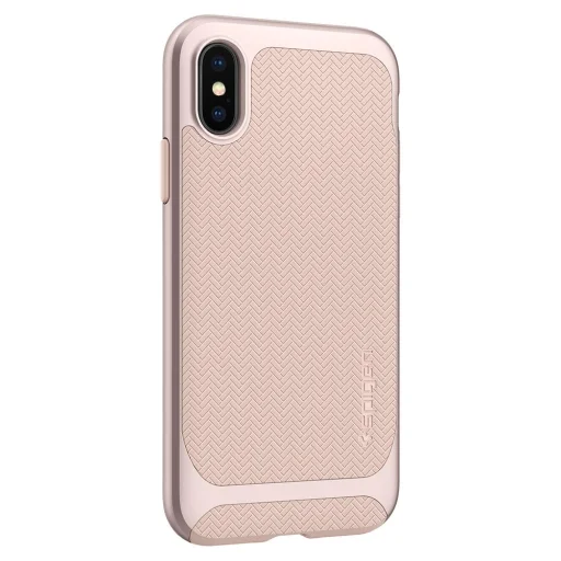 SPIGEN Neo Hybrid TPU tok PC kerettel iPhone X Dogwood színben - 5