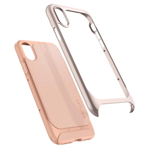 SPIGEN Neo Hybrid TPU tok PC kerettel iPhone X Dogwood színben - 6