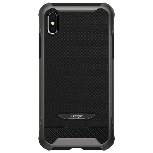 Spigen Reventon 360 fokozott védelmet nyújtó tok + kijelzővédő üvegfólia iPhone X gunmetal színben - 1