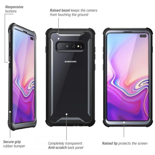 Supcase IBLSN Ares Samsung S10 tok fekete - 5