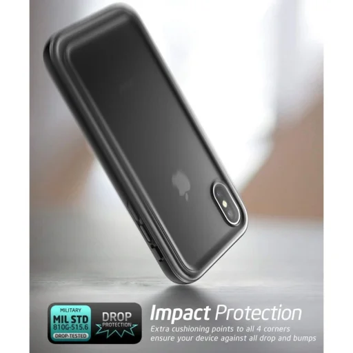 Supcase IBLSN Aegis IP68 iPhone X/XS tok fekete - 2