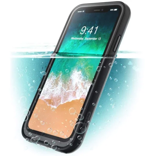 Supcase IBLSN Aegis IP68 iPhone X/XS tok fekete - 1