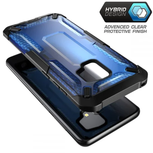 Supcase Unicorn Hybrid Samsung S9 kék színben - 3
