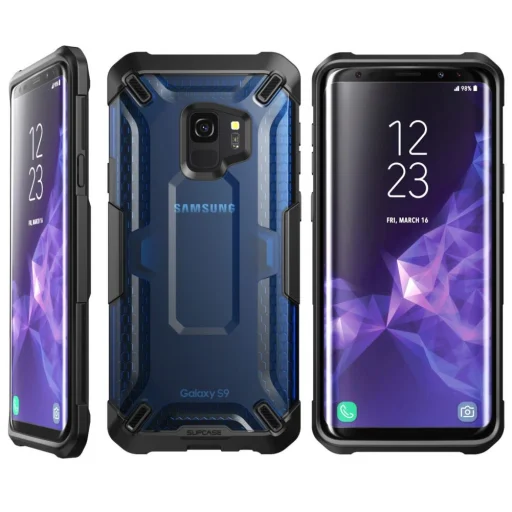 Supcase Unicorn Hybrid Samsung S9 kék színben - 5