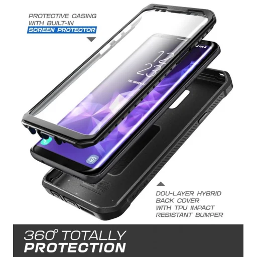 Supcase Unicorn Beetle Pro tok Samsung S9 Plus fekete - 2