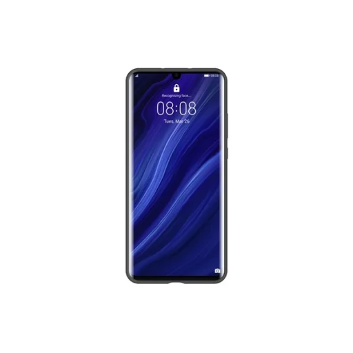 Huawei flexibilis szilikon tok Huawei P30 Pro fekete színben - 1