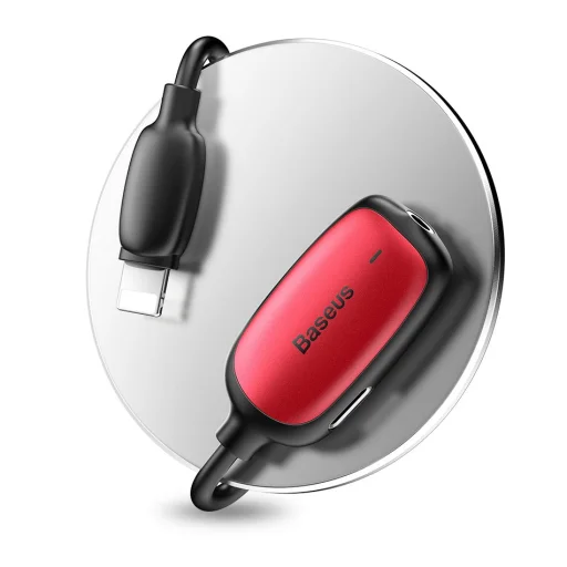 Baseus Audio Converter hub Lightning - 2 db Lightning, Jack 3.5mm fehér - 8