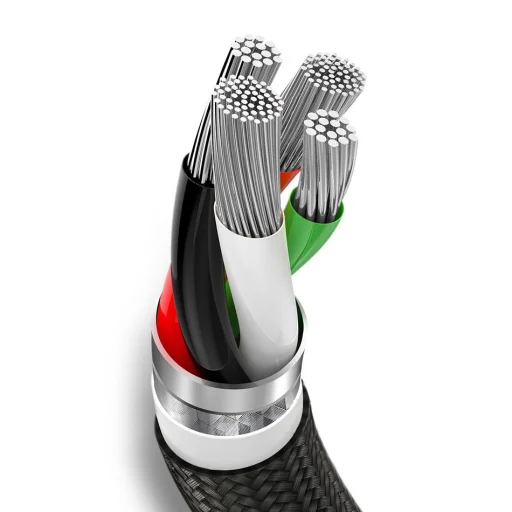 Baseus Rapid micro USB/ Lightning/ USB Type-C kábel 1,2m 3A fekete - 8