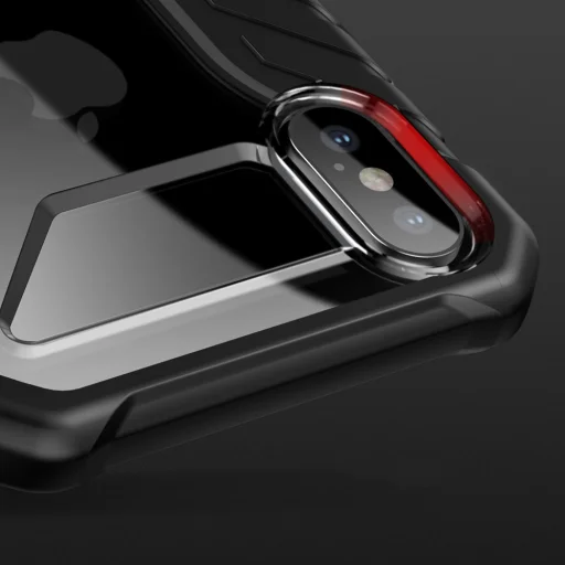 iPhone XS MAX Baseus Michelin designer tok fekete - 11