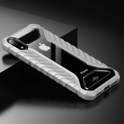 Baseus Michelin designer tok iPhone XR szürke - 8