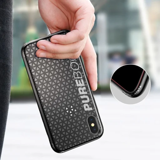 Baseus Parkour tok iPhone X/XS fekete - 14