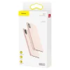 Baseus LSR szilikon tok iPhone X/XS pink thumbnail