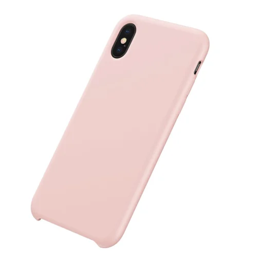 Baseus LSR szilikon tok iPhone X/XS pink - 2