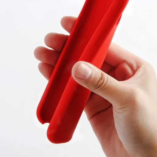 Baseus LSR szilikon tok iPhone XS MAX piros - 15