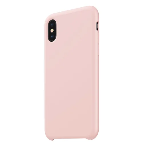 Baseus LSR szilikon tok iPhone X/XS pink - 1