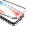 iPhone Xs Max Baseus mágneses tok ezüst/áttetsző - 5