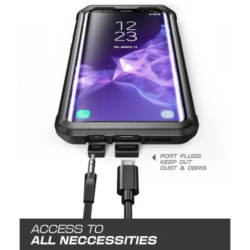 Supcase Unicorn Beetle Pro tok Samsung S9 fekete - 3