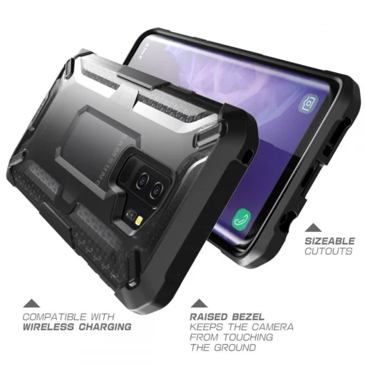 Supcase Unicorn Hybrid Samsung S9 Plus szürke színben - 5