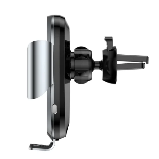 Baseus Smart Gravity univerzális szellőzőre erősíthető elektromos autós telefontartó ezüst - 4