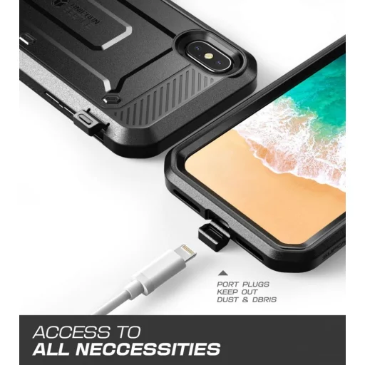 Supcase Unicorn Beetle Pro tok iPhone X/XS fekete - 5