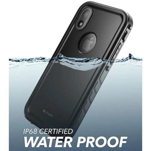 Supcase Clayco OMNI IP68 iPhone XR tok fekete - 3