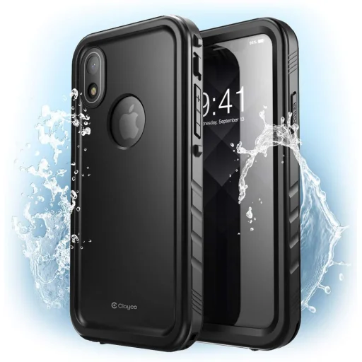 Supcase Clayco OMNI IP68 iPhone XR tok fekete - 1