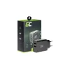 Green Cell IQ Smart hálózati, fali töltő adapter 2 USB porttal fekete (CHAR02) thumbnail
