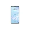 Huawei Car flexibilis szilikon tok fémbetéttel Huawei P30  világoskék színben thumbnail
