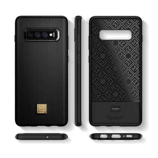 SPIGEN LA MANON Classy Samsung S10 tok fekete - 2
