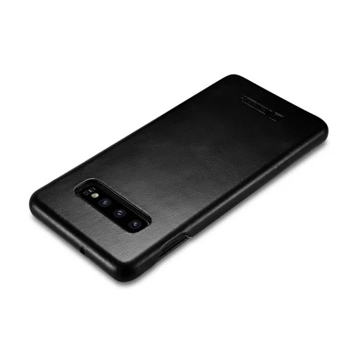 iCarer Vintage Samsung S10 fekete - 3