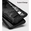 Ringke Fusion X PC tok TPU kerettel Samsung S10 camo/fekete thumbnail