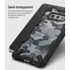 Ringke Fusion X PC tok TPU kerettel Samsung S10e camo/fekete thumbnail