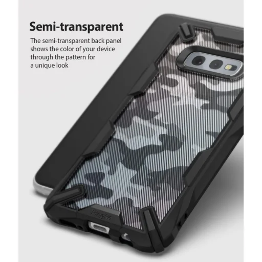 Ringke Fusion X PC tok TPU kerettel Samsung S10e camo/fekete - 7
